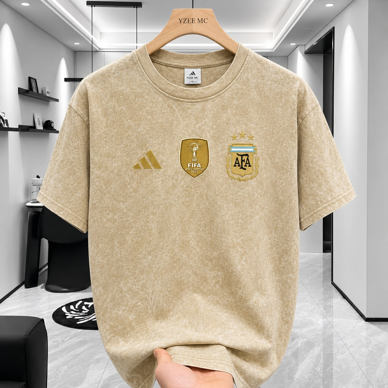 Acid Wash Drop Shoulder T-Shirt | Premium Streetwear Tee (Copy)