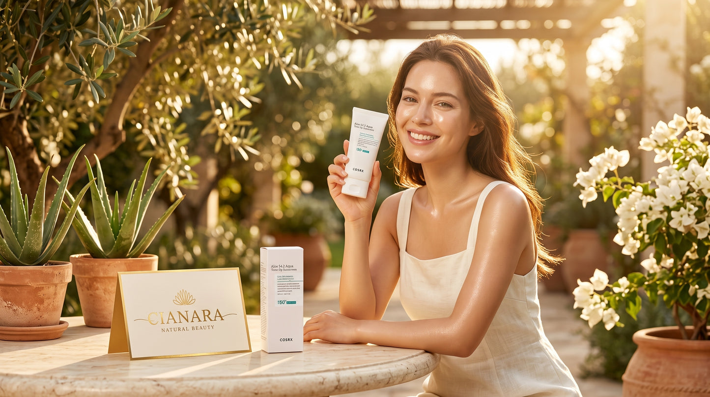 COSRX Aloe 54.2 Tone-Up Sunscreen SPF50+ PA++++ - অ্যালো টোন-আপ সানস্ক্রিন (৫০ মিলি)