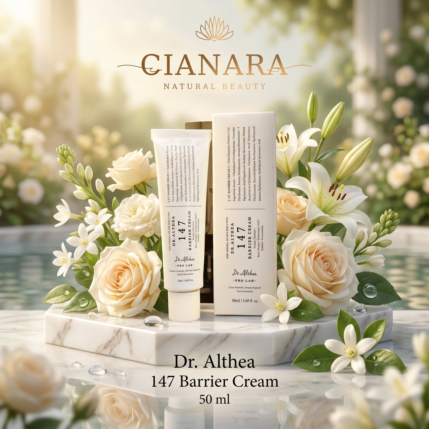 Dr.Althea 147 Barrier Cream 50ml – Ectoin & 7 Hyaluronic Acid Deep Hydration Barrier Cream