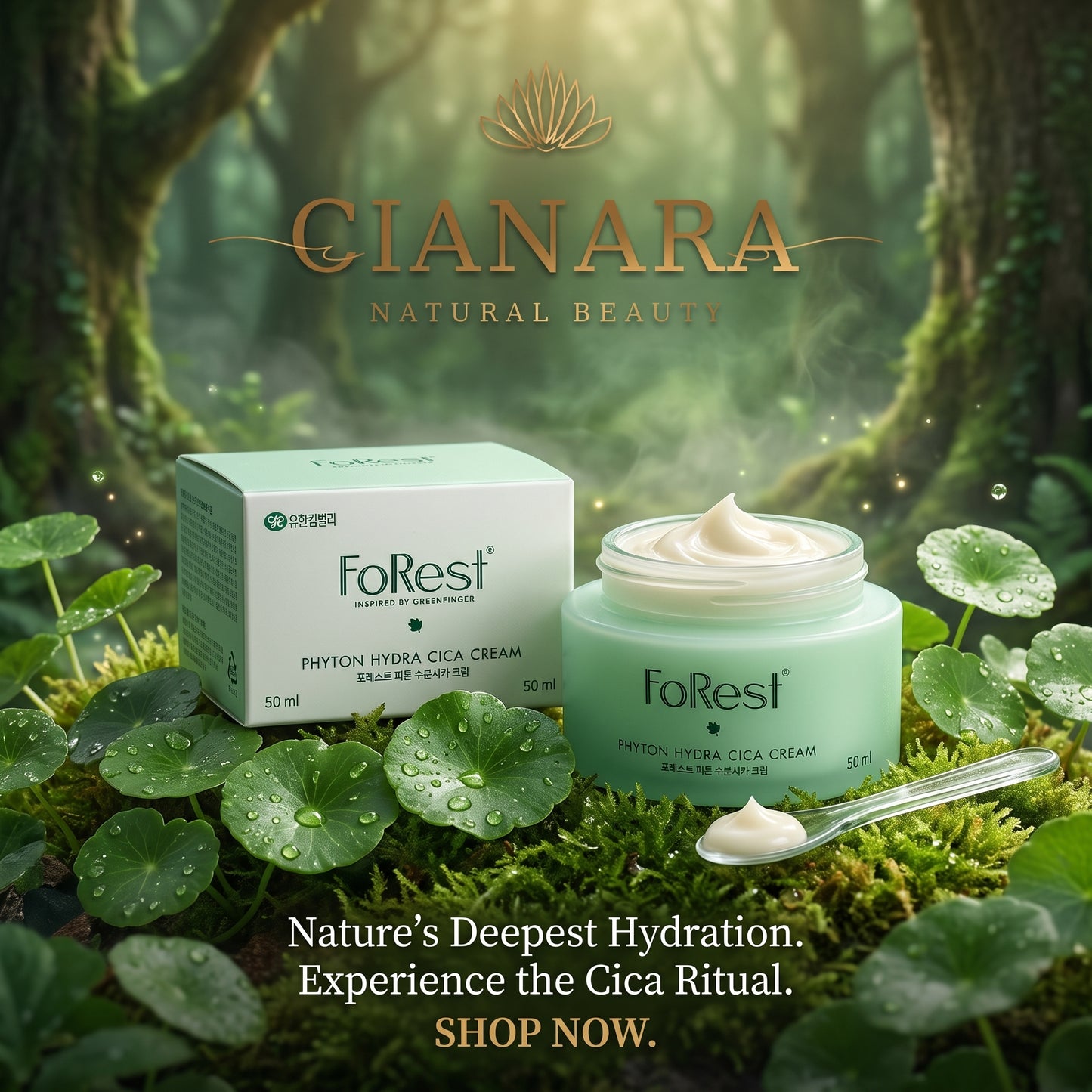 FoRest Phyton Hydra Cica Cream 50ml – Original Korean Cica Cream