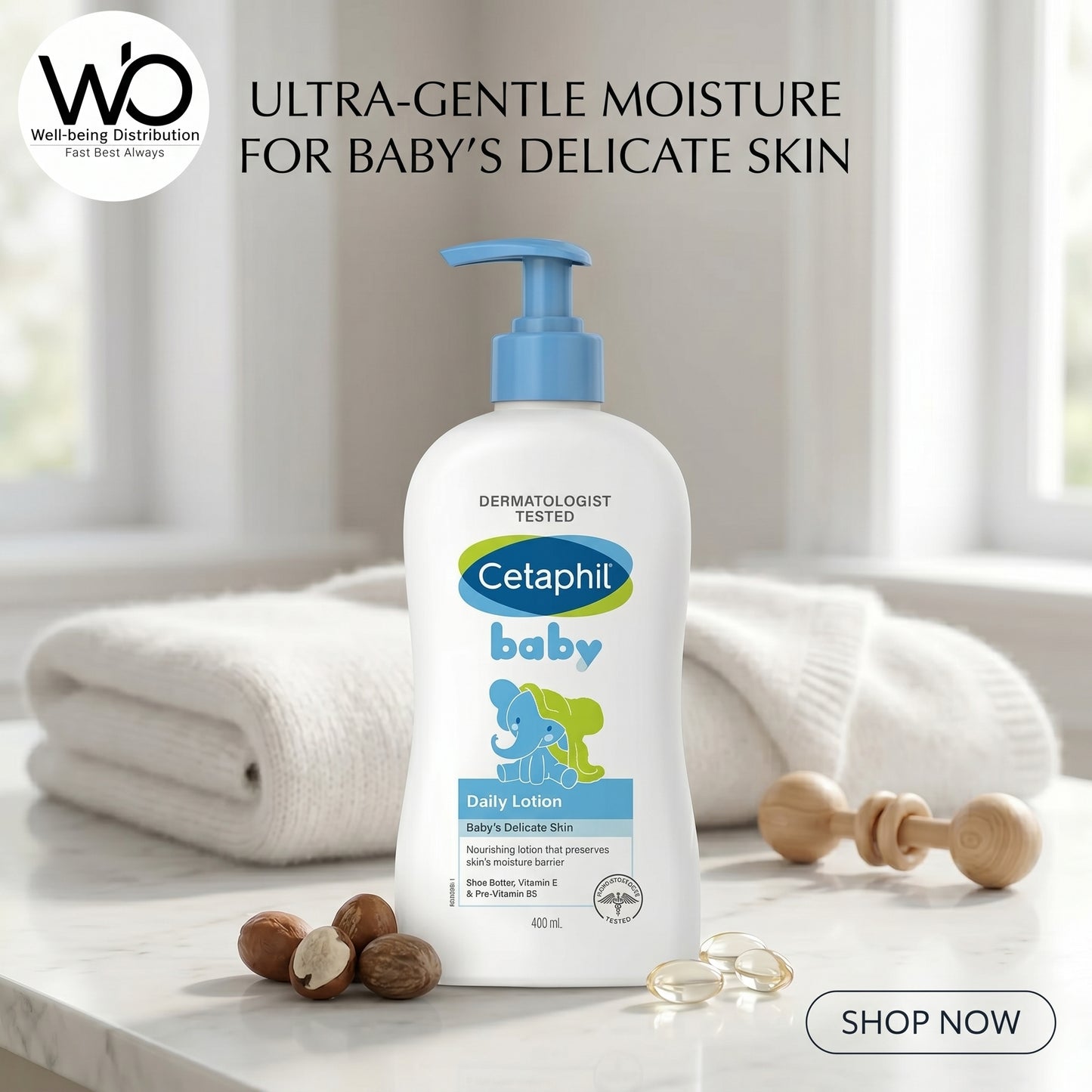 Cetaphil Baby Daily Lotion (400ml)