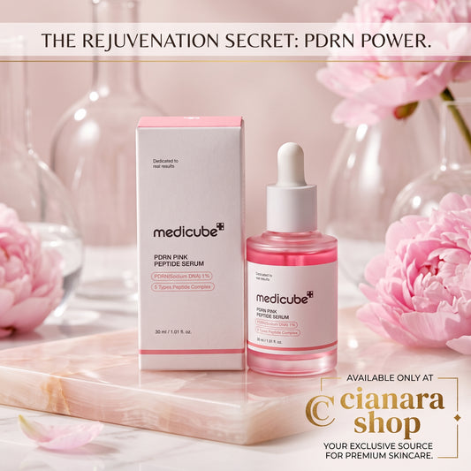Medicube PDRN Pink Peptide Serum 30ml – Salmon DNA Glow & Elasticity Serum