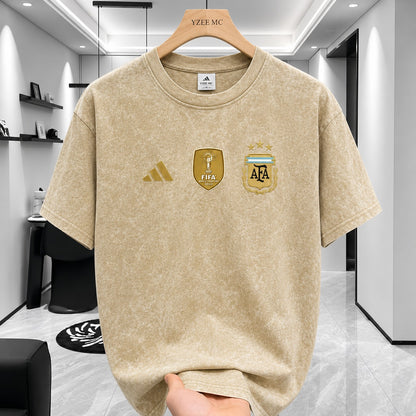 Acid Wash Drop Shoulder T-Shirt | Premium Streetwear Tee (Copy)