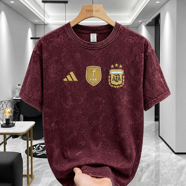 Acid Wash Drop Shoulder T-Shirt | Premium Streetwear Tee (Copy)