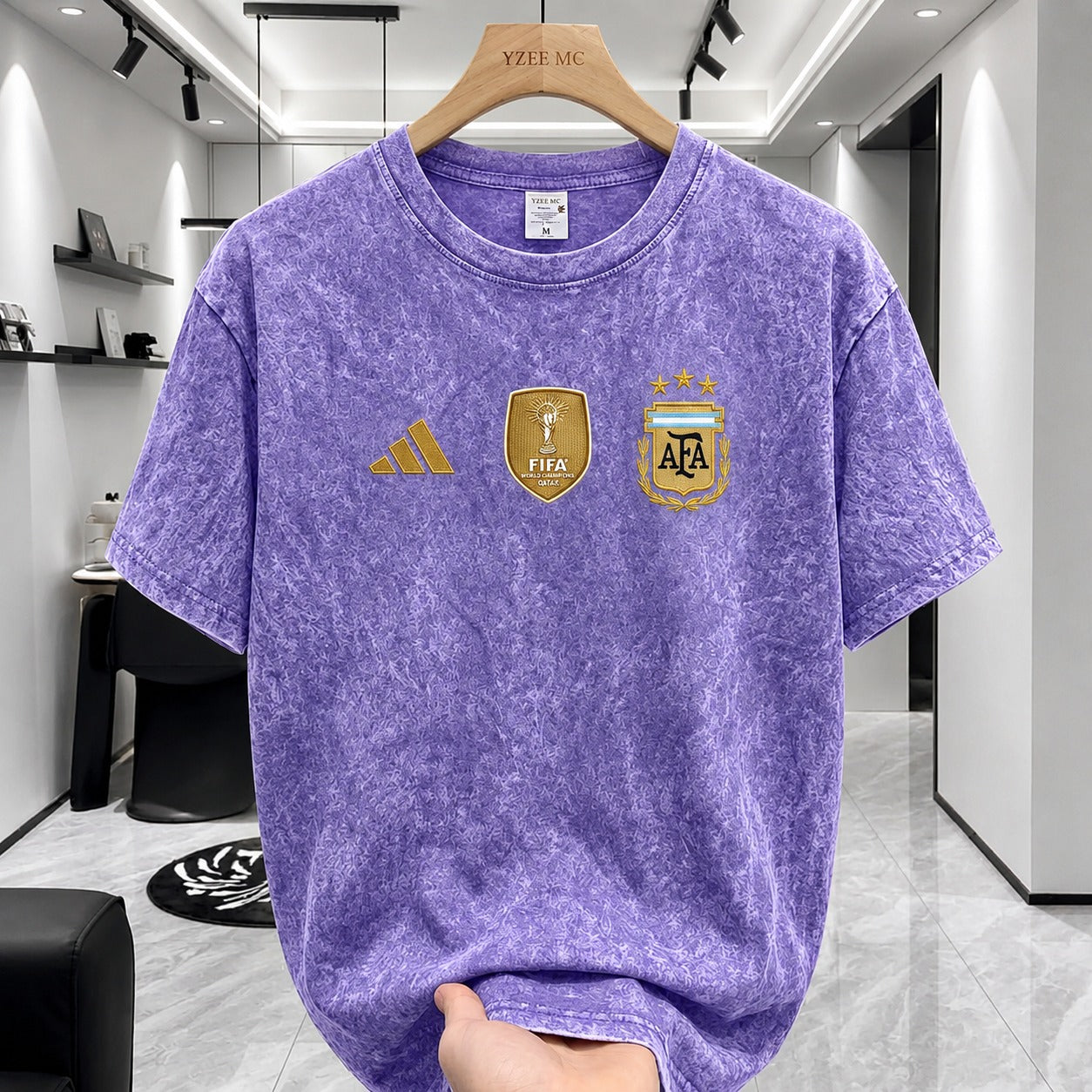 Acid Wash Drop Shoulder T-Shirt | Premium Streetwear Tee (Copy)
