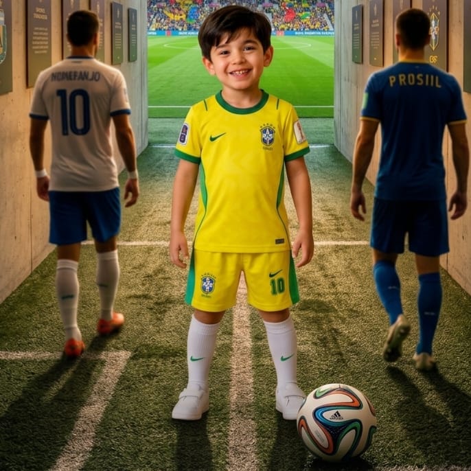 Baby World Cup Jersey Set.