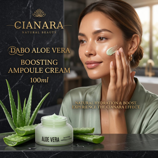 Dabo Aloe Vera Boosting Ampoule Cream 100ml – 10,000ppm Aloe Vera Deep Hydration Cream