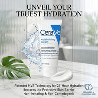 CeraVe ময়েশ্চারাইজিং ক্রিম ৫৬ মিলি | সাধারণ থেকে শুষ্ক ত্বকের জন্য
