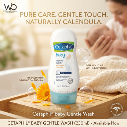 Cetaphil Baby Body Wash 230ml (Made in Germany)