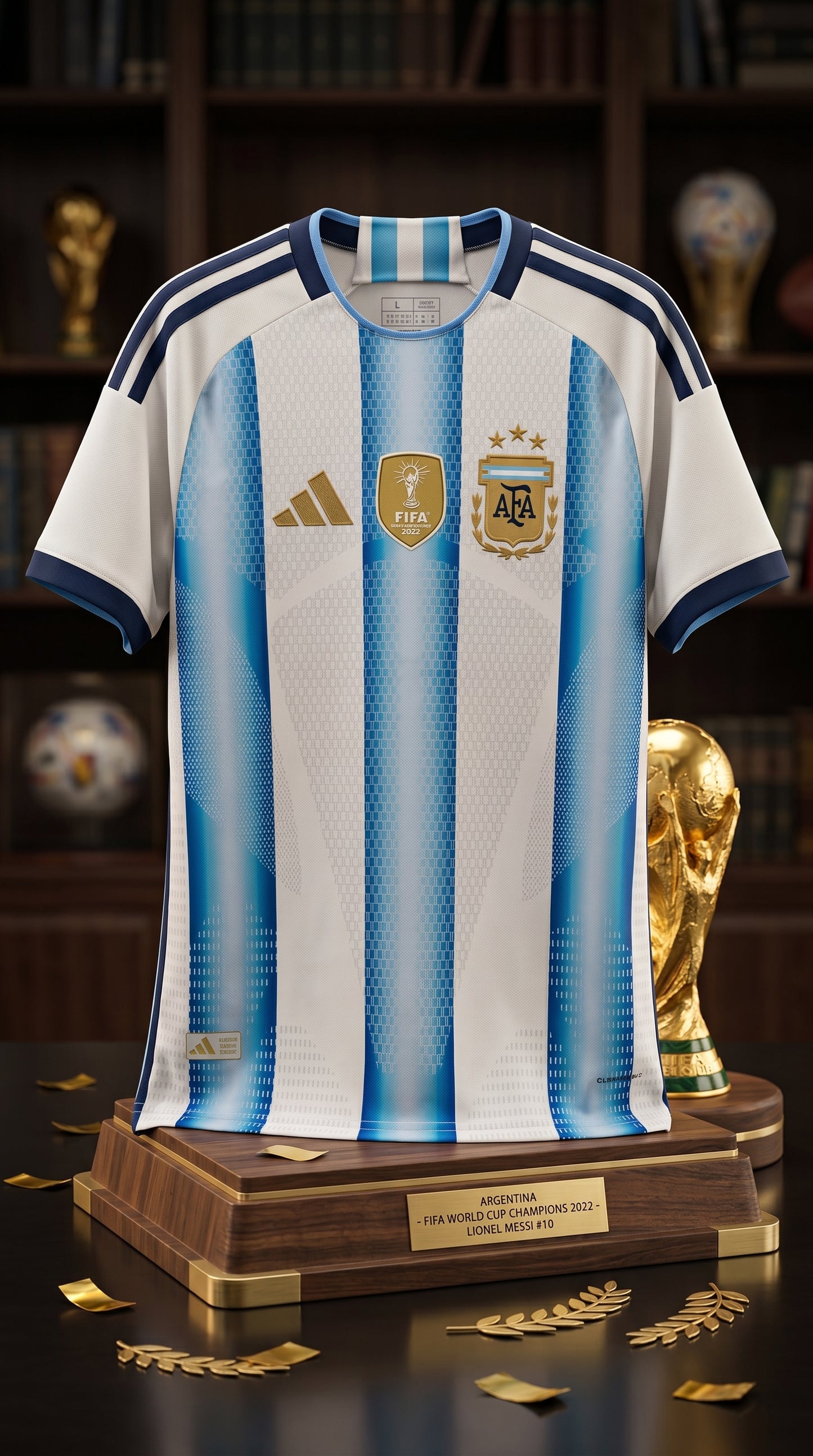 Argentina Home Jersey (Thailand Variant)
