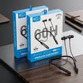 Moxom MN-60 Wireless Neckband – Bluetooth In-Ear Headphone | Deep Bass | Hands-Free Calling | Black