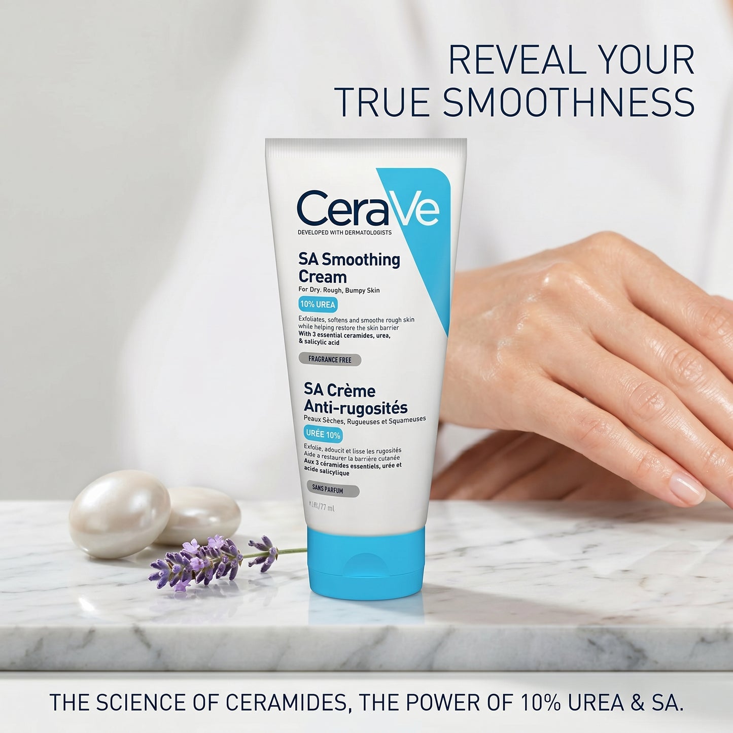 CeraVe SA Smoothing Cream (177ml Tube - UK Version)