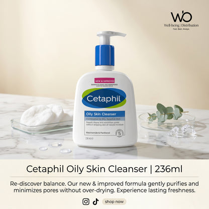 Cetaphil Oily Skin Cleanser (236ml)