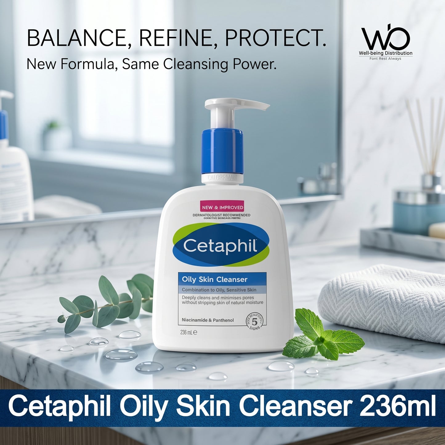 Cetaphil Oily Skin Cleanser (236ml)