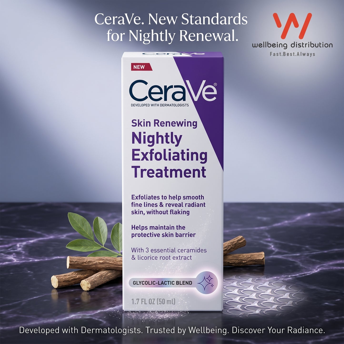 Cerave Skin Renewing Nightly Exfoliating Treatment 50ml Cerave Skin Renewing Nightly Exfoliating Treatment 50ml