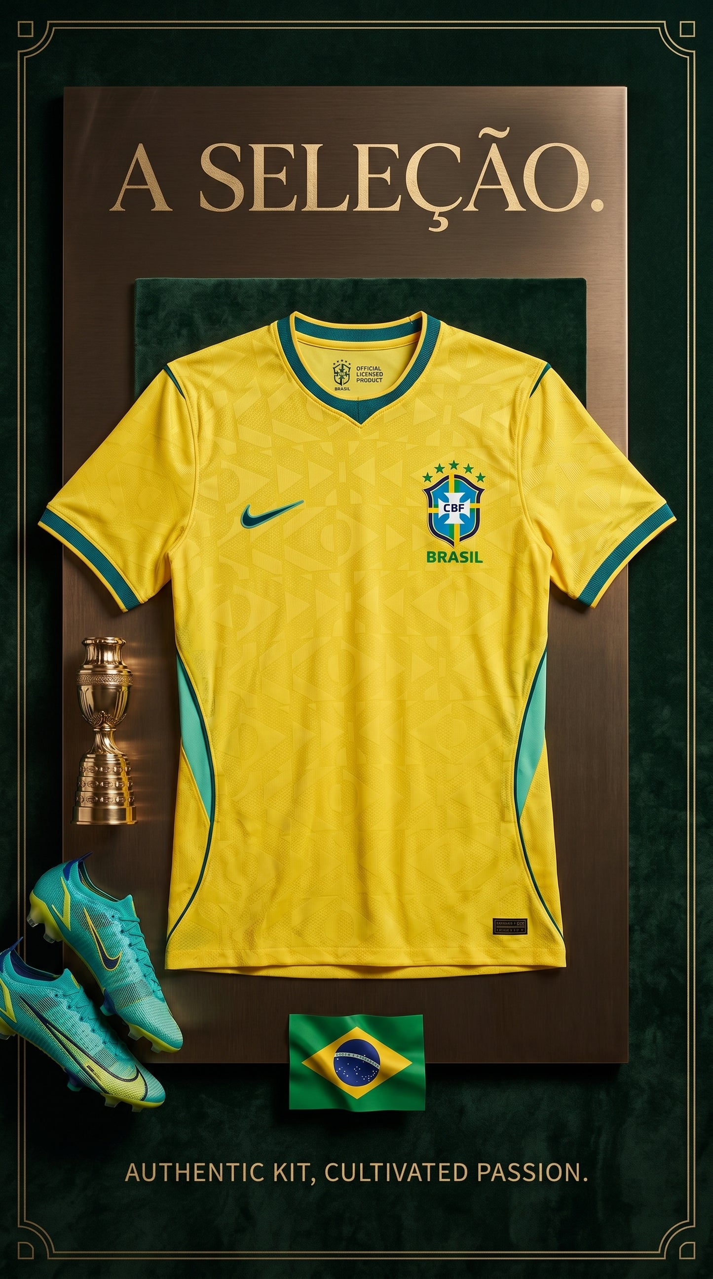 Brazil Player Edition Jersey 2026 1:1 Grade | Premium Quality Football Jersey