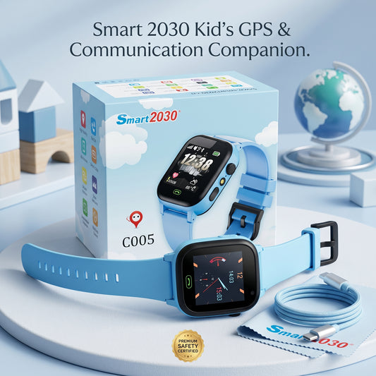 Smartberry C005 Kids Smart Watch – SIM Supported Calling Watch for Boys & Girls
